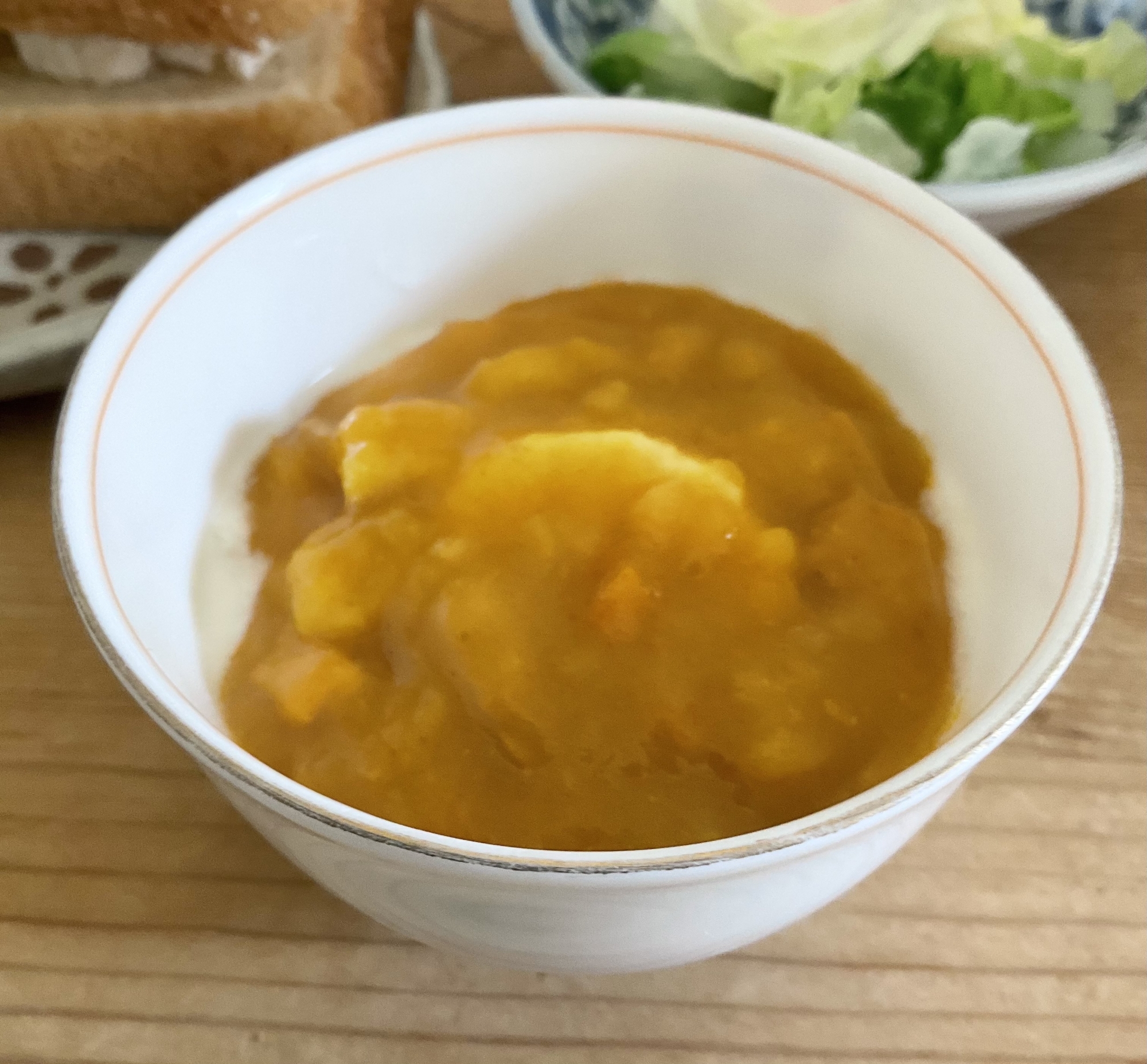 カレーかけ☆バナナヨーグルト