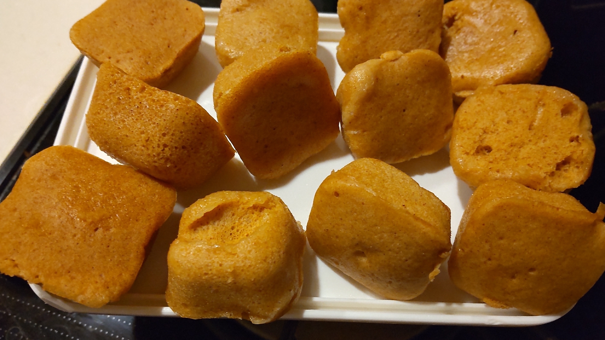 電子レンジで2分 きなこ牛乳蒸しパン