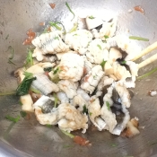 鱧 はも の湯引き梅ポン酢和え レシピ 作り方 By U Smyles 楽天レシピ 鱧 はも の湯引き梅ポン酢和え レシピ 作り方 By U Smyles 楽天レシピ