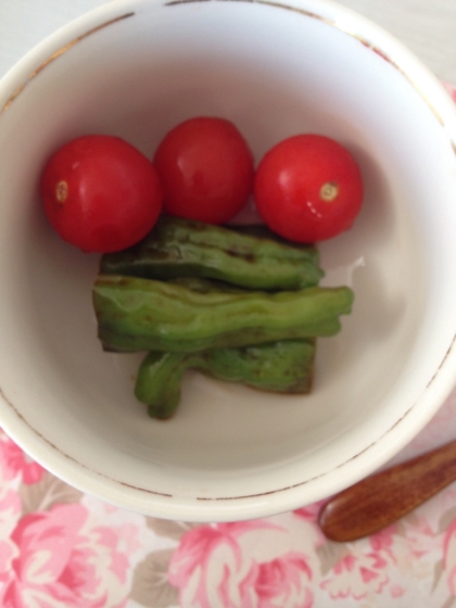 ピーマンの丸ごと煮