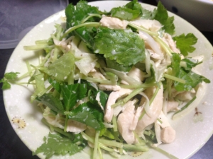 鶏肉と三つ葉のサラダ ノ レシピ 作り方 By マイティー Dx 楽天レシピ