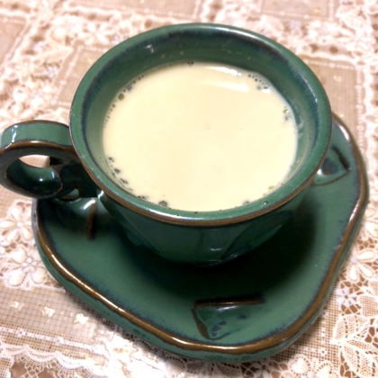 ホット抹茶ミルク