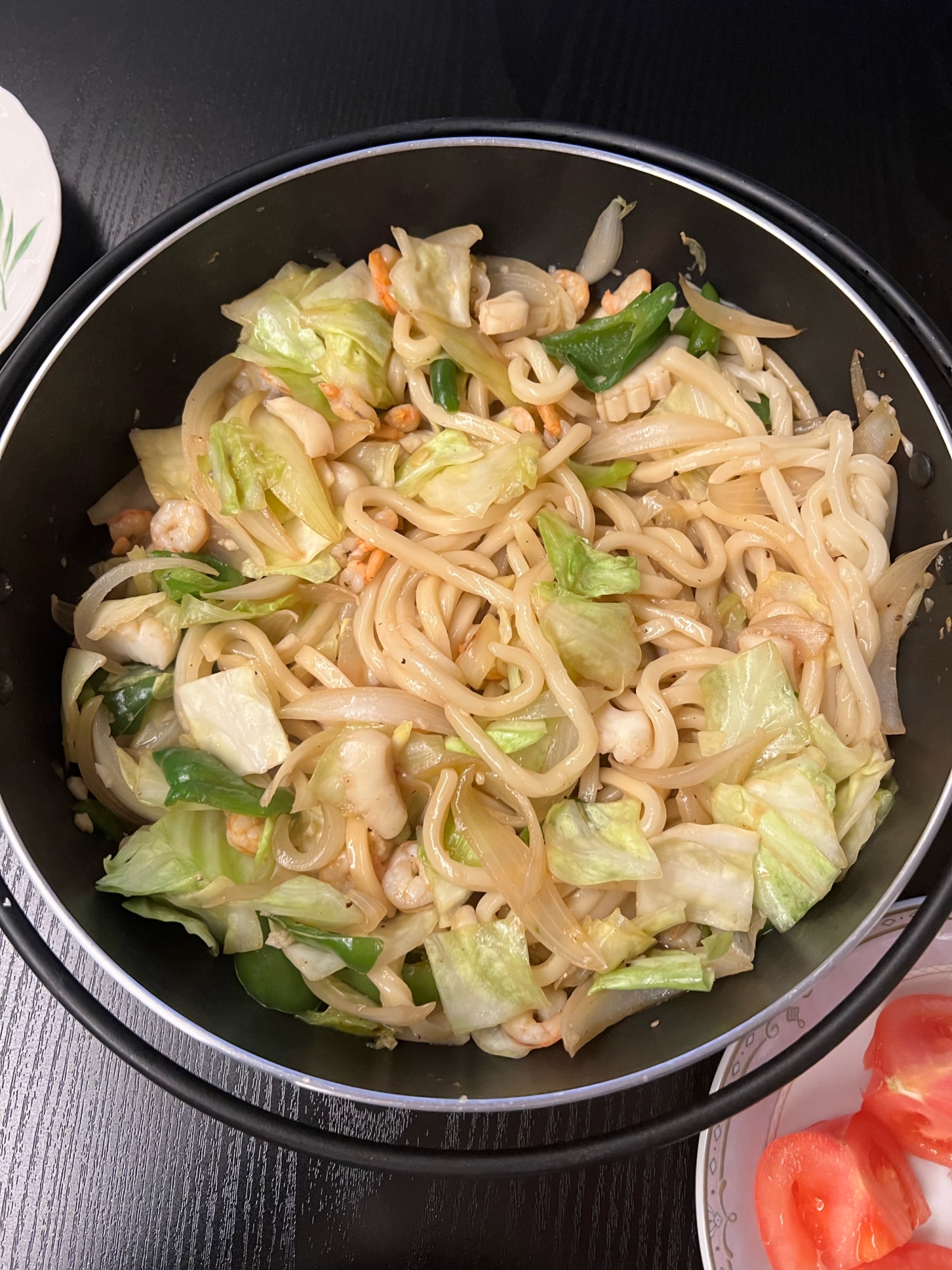 大好評☆我が家の海鮮焼うどん