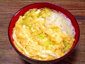 ふわっ卵☆にゅうめん