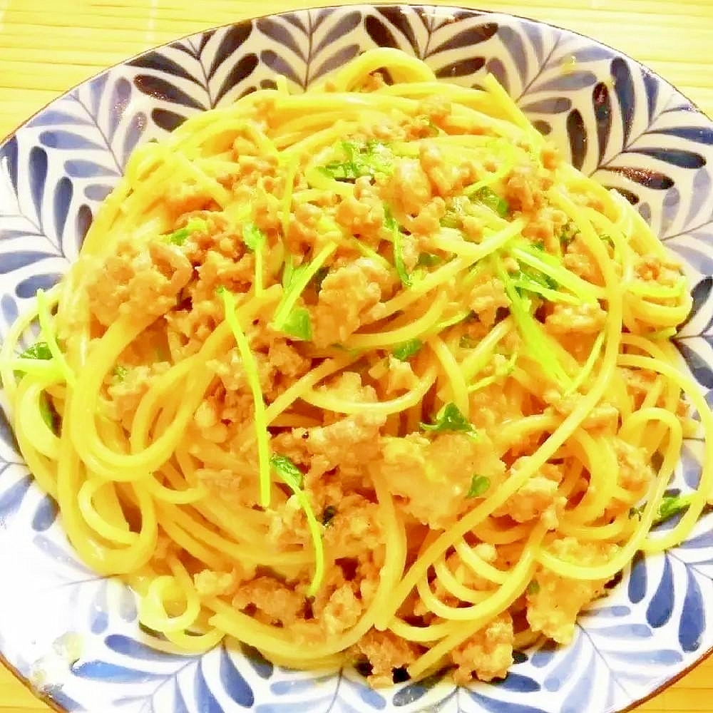 ☺簡単♪みそを使った和風クリームパスタ