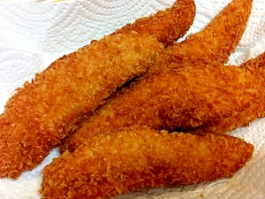 我が家の超定番です☆ヘルシーサクサク鶏ささみフライ