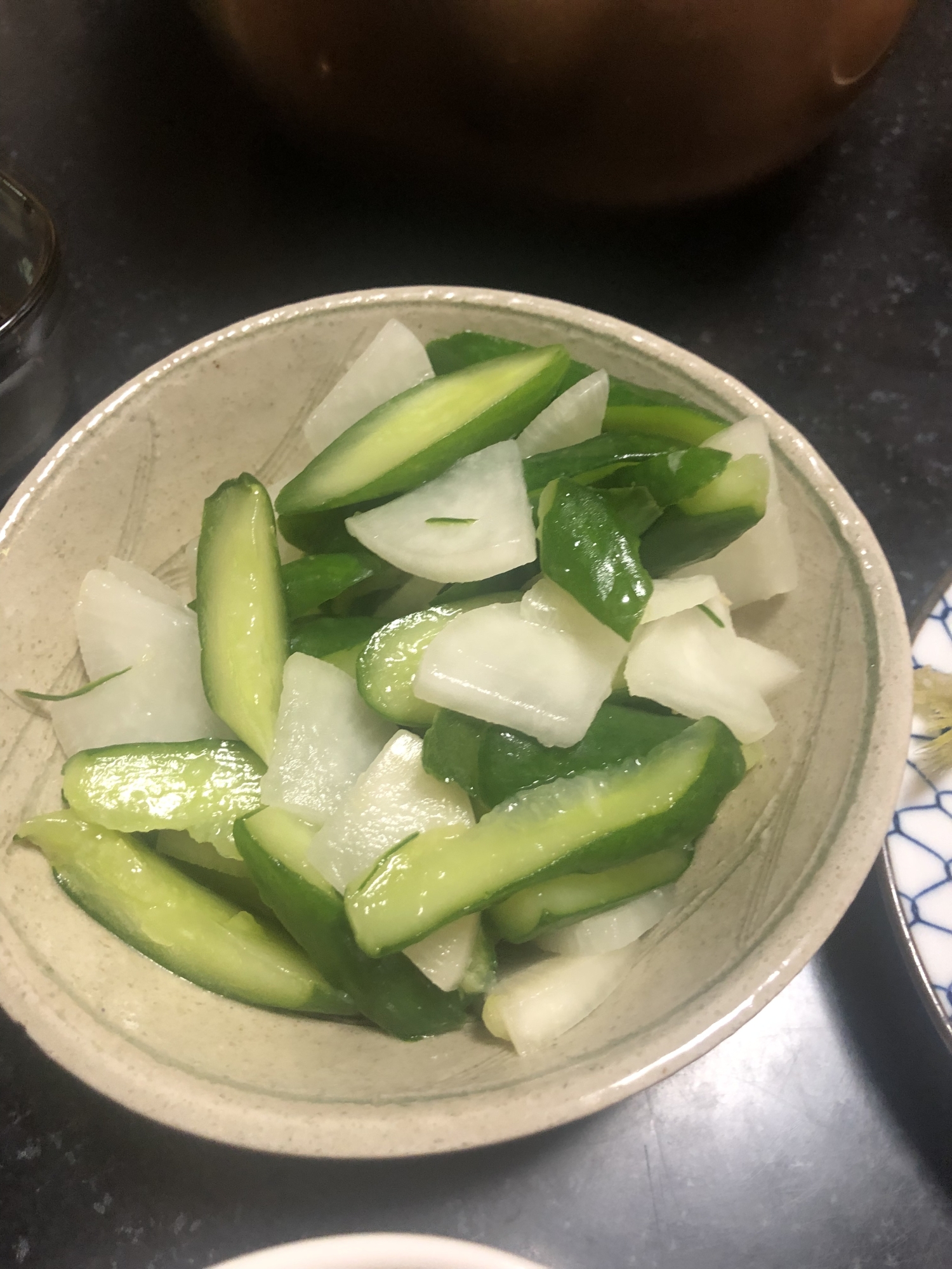 甘めの味付け きゅうりと大根の浅漬け レシピ 作り方 By てぃも1010 楽天レシピ