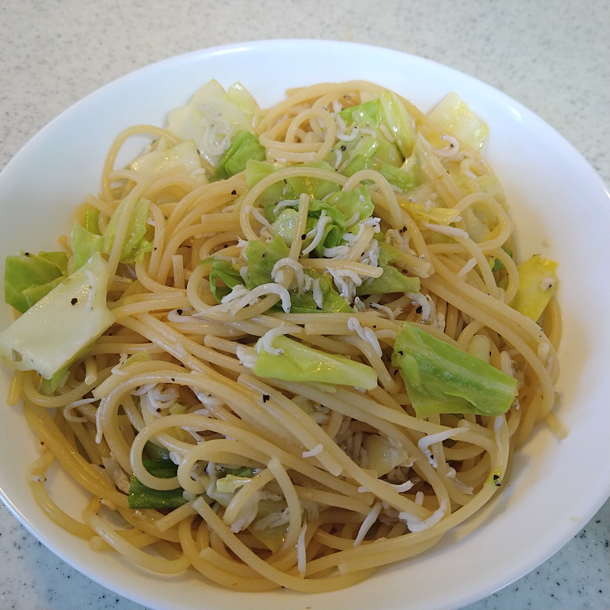 しらす キャベツ パスタ