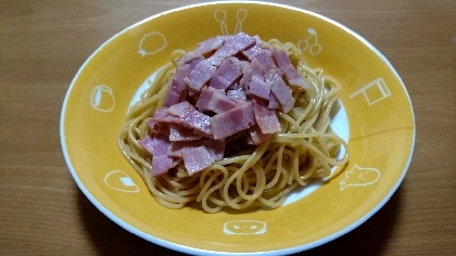 パスタだけど焼きそば☆ベーコンで作ってみました～♪