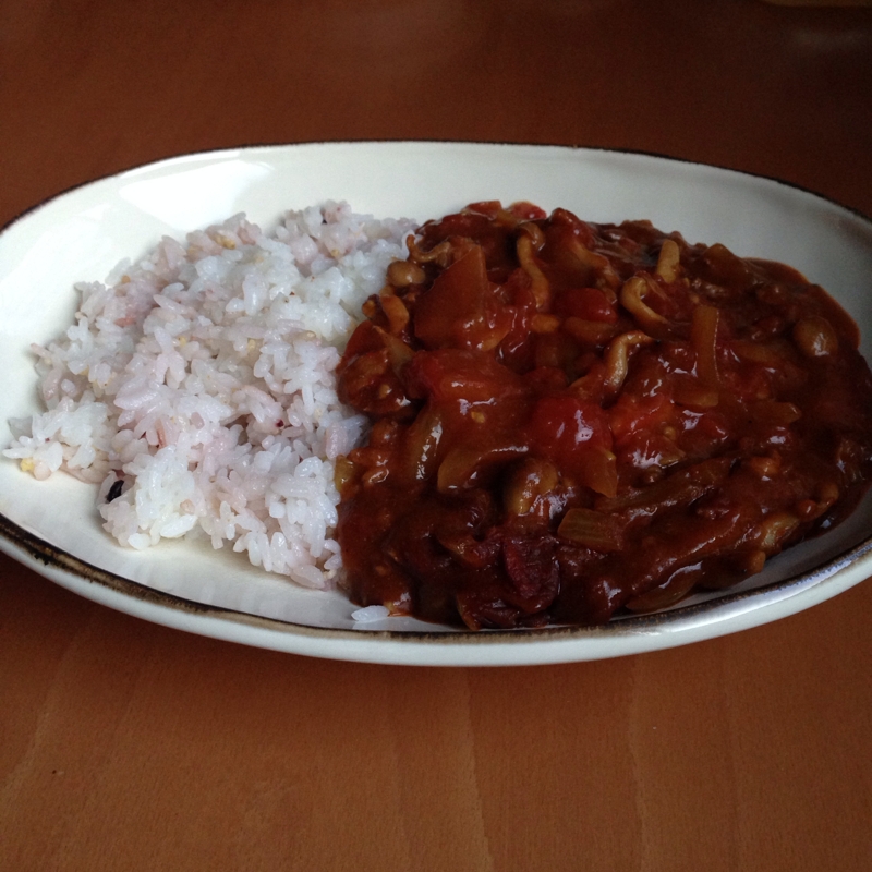 牛肉とトマトのカレー♪