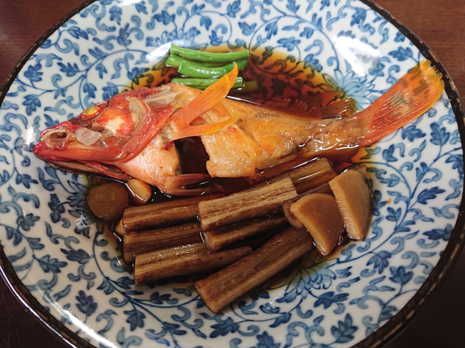 【釣り魚料理】アカハタの煮付け