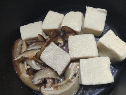 幼児食　高野豆腐のうま煮