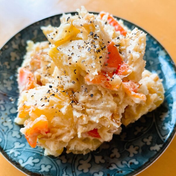 我が家の新定番 沢庵とおかかの和風ポテトサラダ レシピ 作り方 By Ryo Twice 楽天レシピ 我が家の新定番 沢庵とおかかの和風ポテトサラダ レシピ 作り方 By Ryo Twice 楽天レシピ
