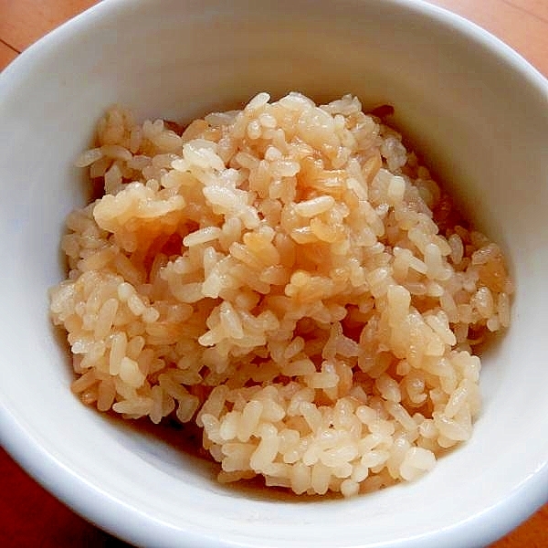 もち米で❤生姜入り茶飯♪（うるち米でも）