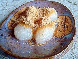 やわらか~♪酒粕わらび餅