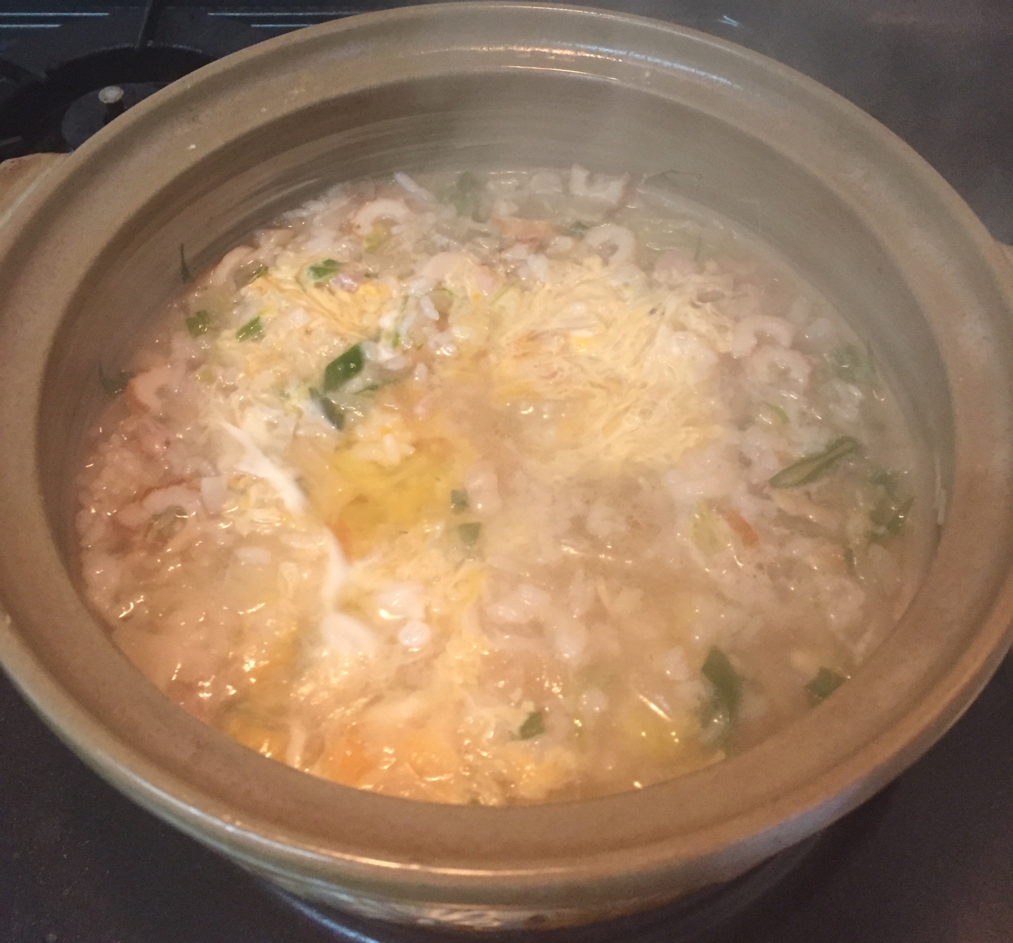 ミルフィーユ鍋の残りをリメイク雑炊 レシピ 作り方 By とも 楽天レシピ