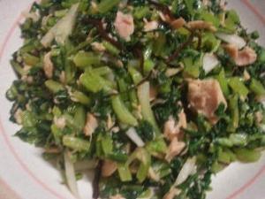 大根葉のツナ炒め レシピ 作り方 By ミルミント 楽天レシピ