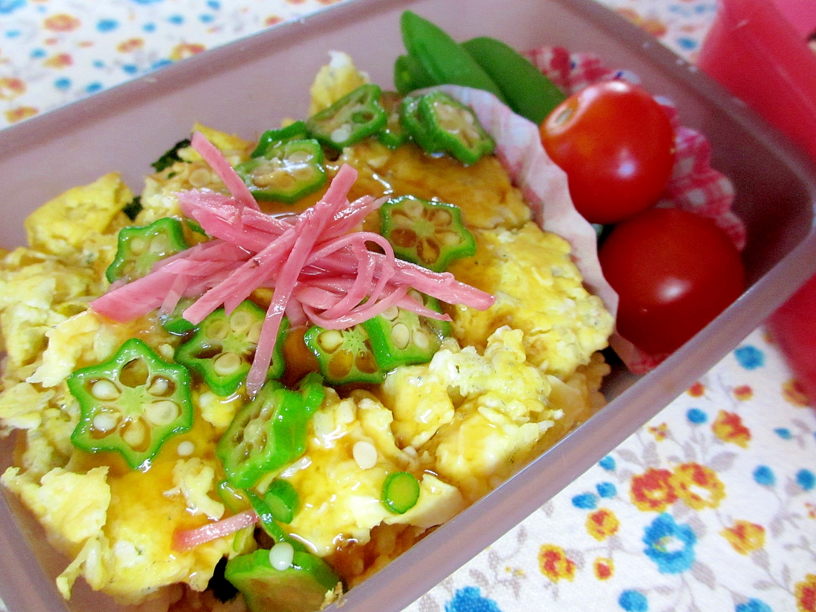 あんかけしらす卵丼