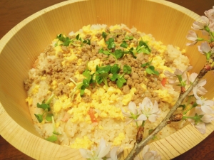 子どもも大好き!そぼろちらし寿司