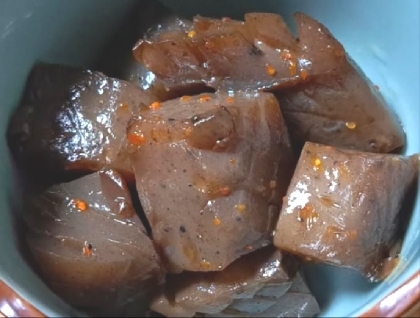 こんにゃくのピリ辛煮