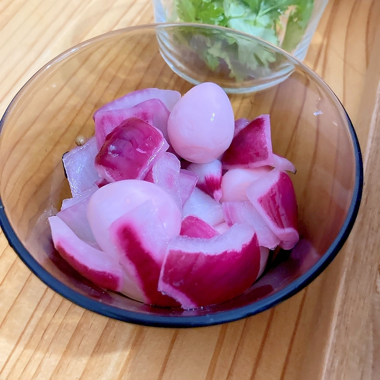 スパイスおかず★うずらと赤玉ねぎのスパイスピクルス