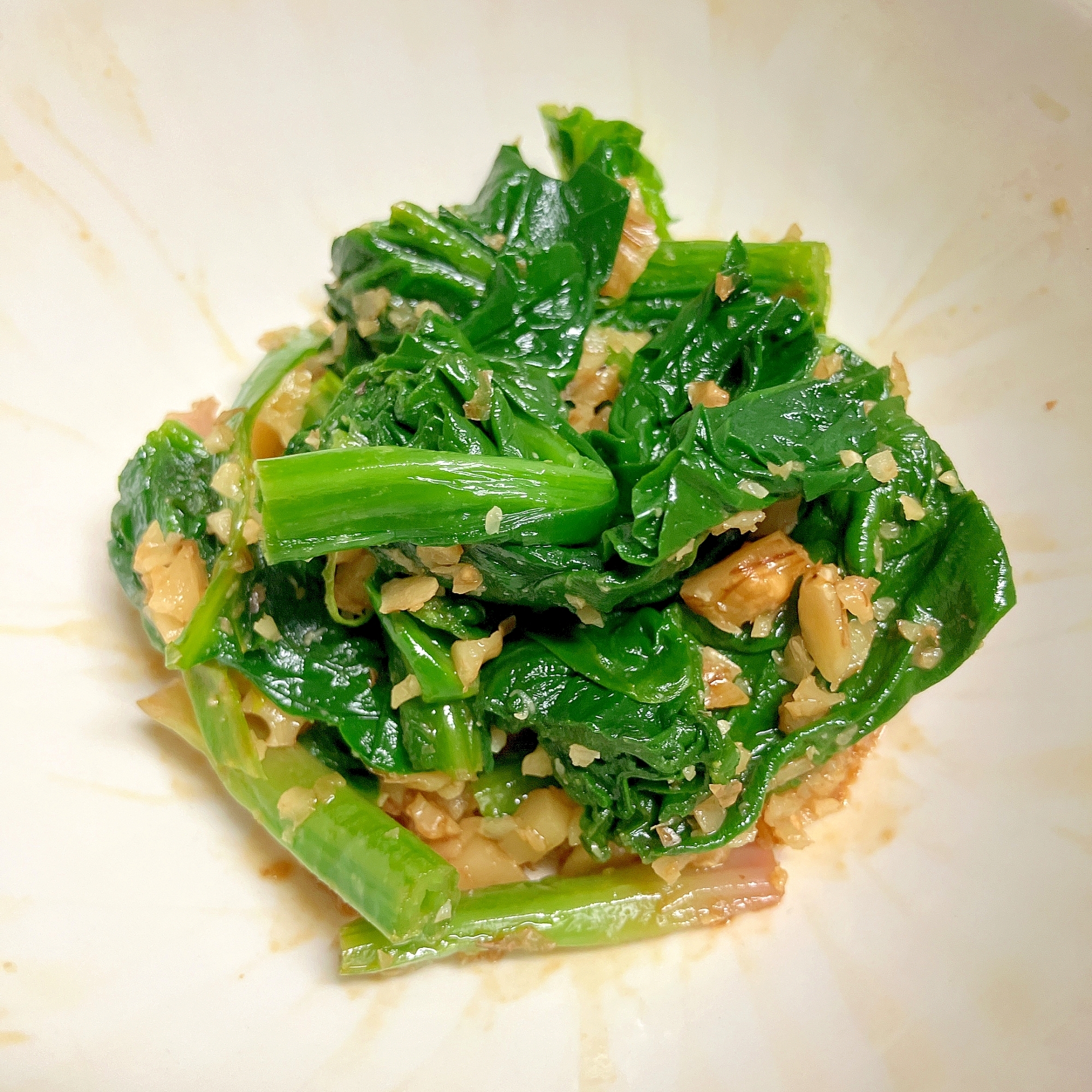 お弁当おかず★ほうれん草の胡桃あえ