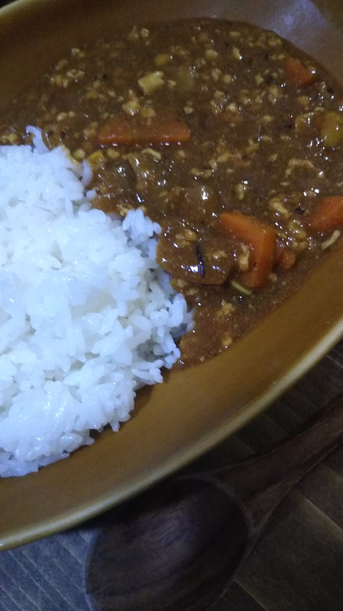 ひよこ豆と鶏ミンチのカレー(о´∀`о)