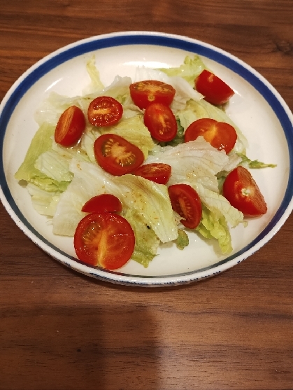 今日の野菜サラダ