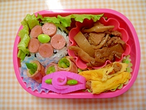 お花畑のようなお弁当☆