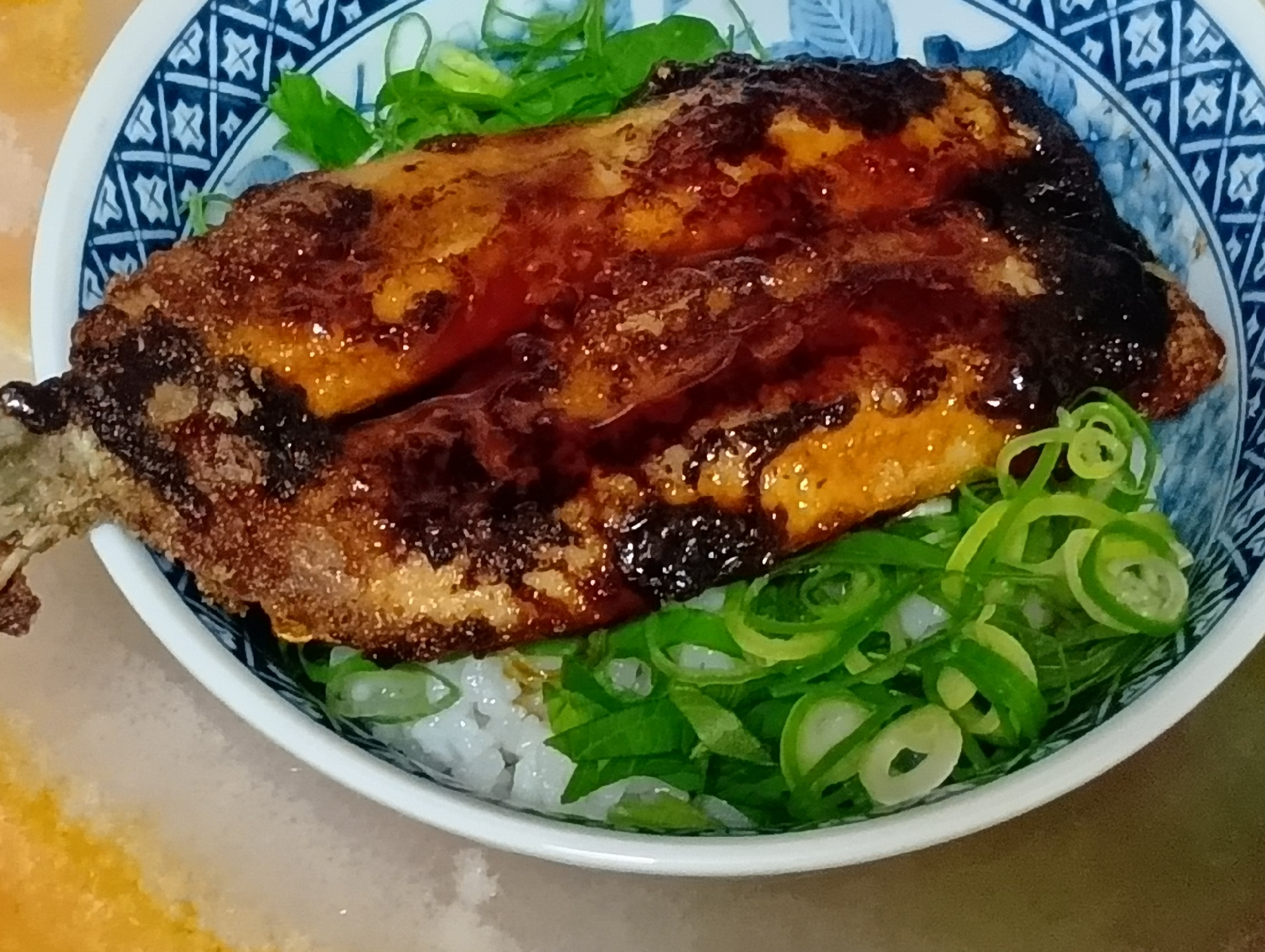 美味しい♪イワシ de 蒲焼丼