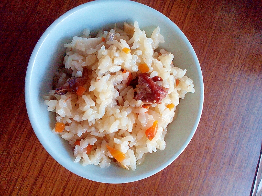 フライパンで焼鳥缶ご飯