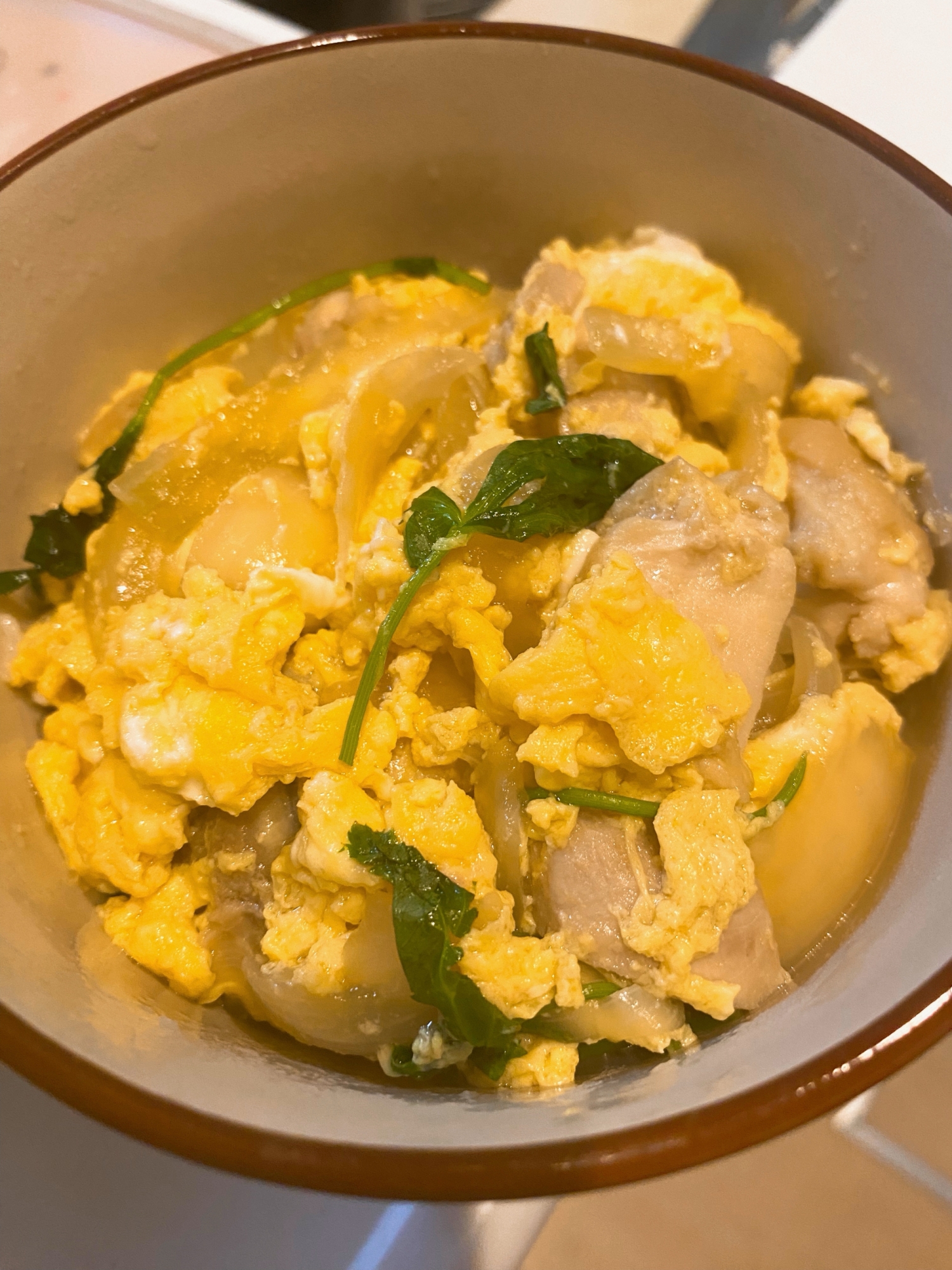 めんつゆだけ！簡単！親子丼