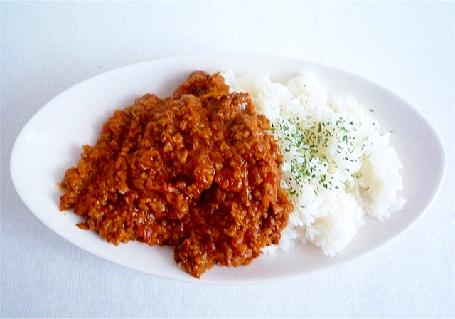 玉ねぎたっぷり　キーマカレー