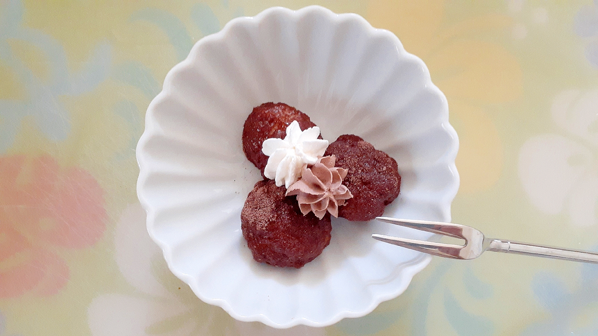 炊飯器でとろけるお餅!【アレンジ・ココア餅】