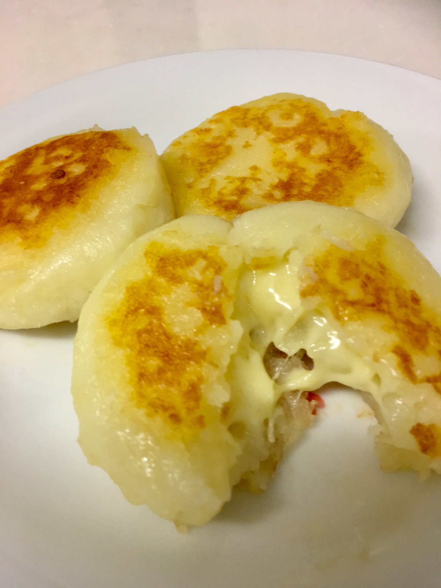 じゃがいものお焼きinチーズ レシピ 作り方 By こっこ8 楽天レシピ