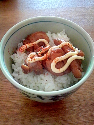 春休み簡単に！照り焼き丼