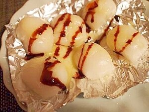 ■ 昭和レトロ ねりけし チーズと団子 ■ 絶妙♪ 焼き団子にチーズ＆チョコ レシピ・作り方 by ブ〜子 - 楽天レシピ