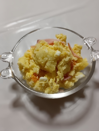 楽～らく～ハムと卵のポテトサラダ