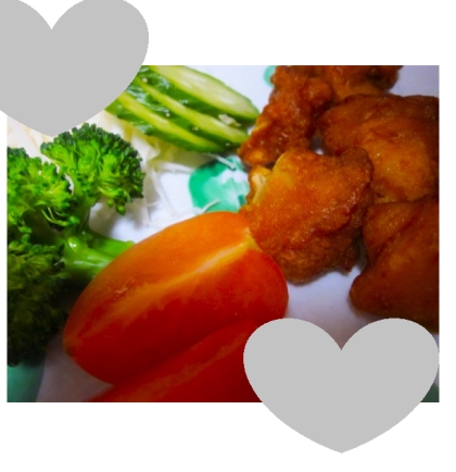 から揚げ♪ブロッコリーサラダ
