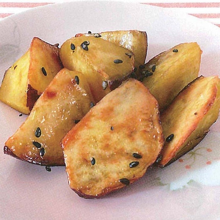 揚げない大学いも