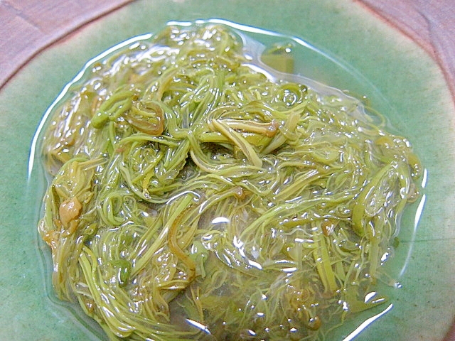 もずく甘酢醤油