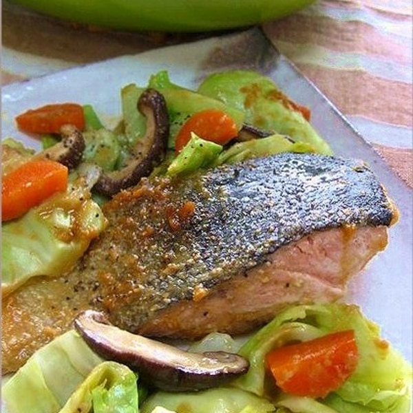 フライパンでささっと 鮭のちゃんちゃん焼き レシピ 作り方 By はなまる子 楽天レシピ フライパンでささっと 鮭のちゃんちゃん焼き レシピ 作り方 By はなまる子 楽天レシピ