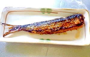 お酒のお供に★いわしの明太子はさみ焼き★