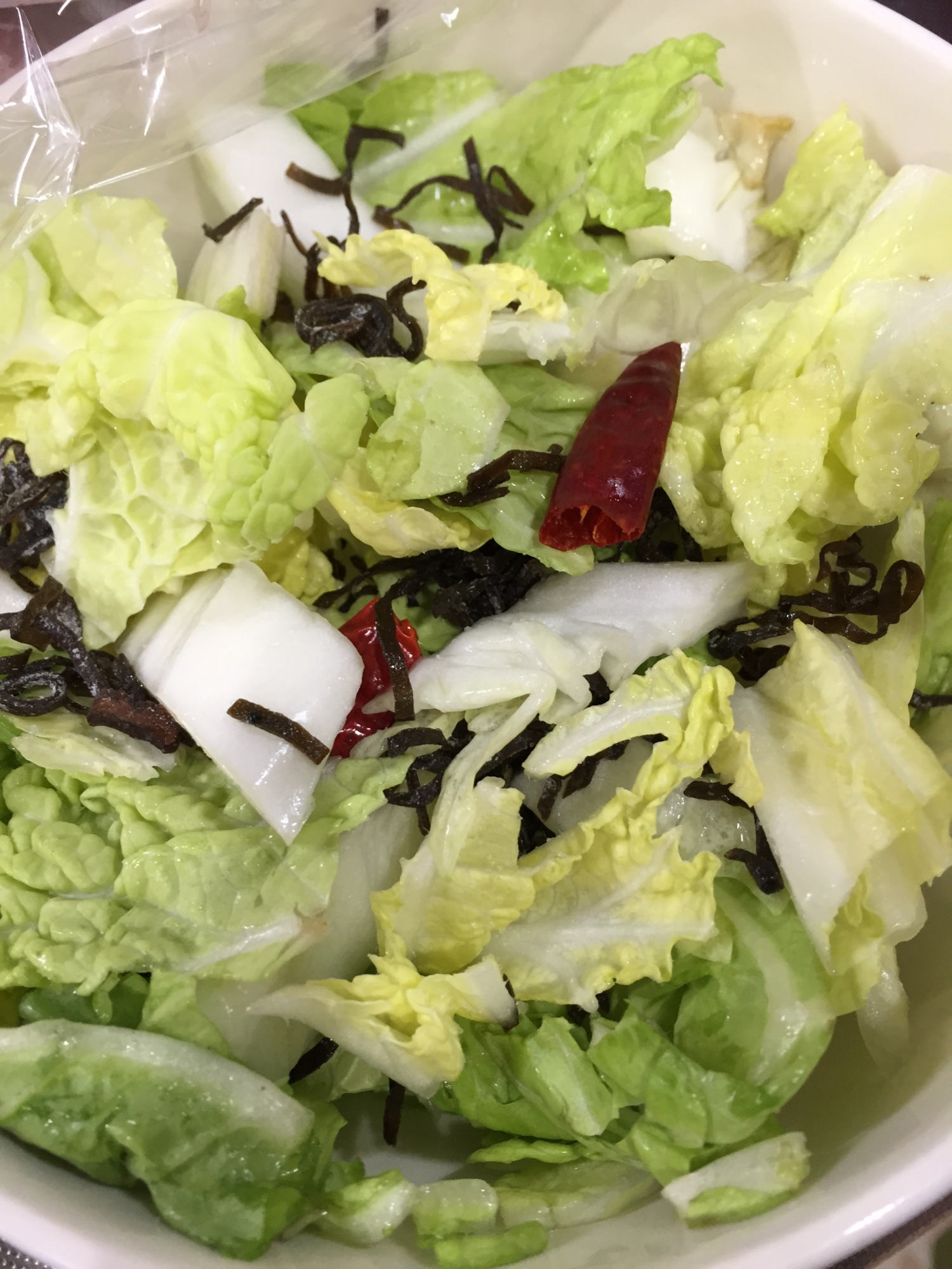 白菜漬物!切って混ぜるだけの簡単漬物