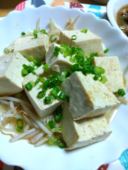 ♪アジア風調味料で♡豆腐の炒め煮♪