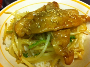 我が家の美味しい豚丼♪