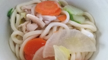 あごだし鍋つゆで簡単煮込みうどん