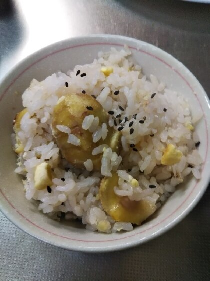 ホクホク栗ごはん♪ レシピ・作り方 by グルヤマ - 楽天レシピ