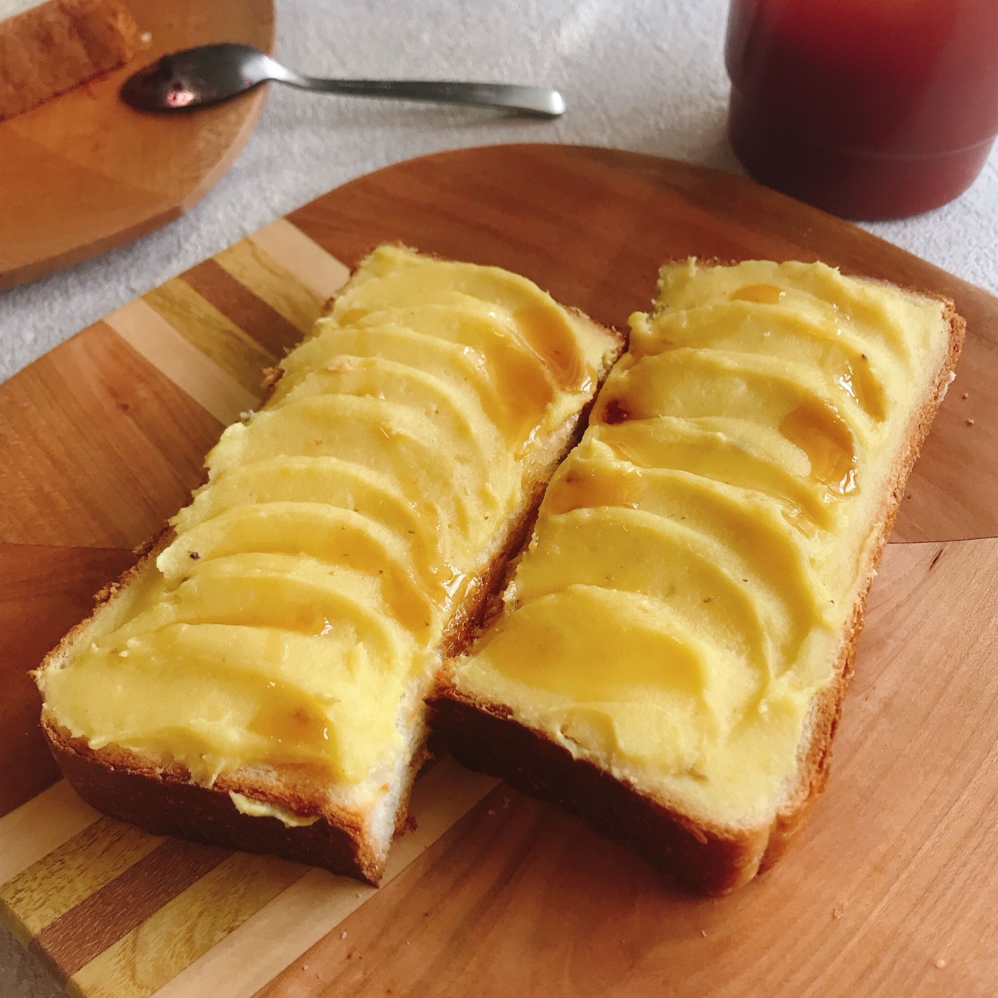 スイートポテトトースト