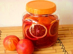 赤い果実酒 国産ブラッドオレンジ酒 レシピ 作り方 By ブルーボリジ 楽天レシピ 赤い果実酒 国産ブラッドオレンジ酒 レシピ 作り方 By ブルーボリジ 楽天レシピ